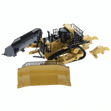 Tractor De Orugas D11 Con 2 Cuchillas y 2 Desgarradores Escala 1:64 (Liquidación) - KATZER